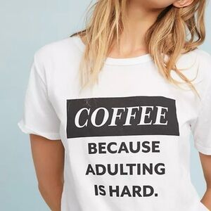 Anthropologie tee NWT